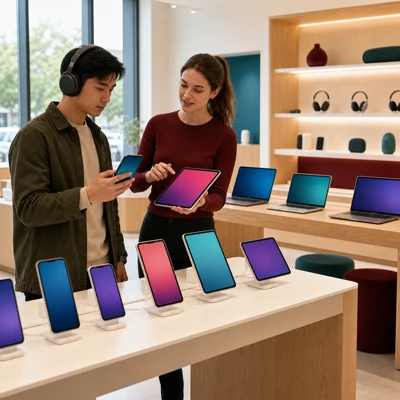electronics store
