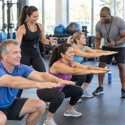 fitness instructors
