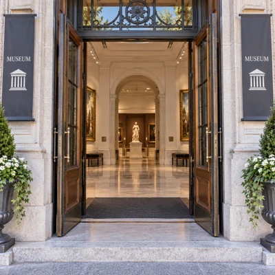 front entrance