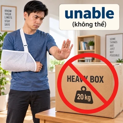 unable